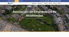 Desktop Screenshot of empresariosdealcobendas.com